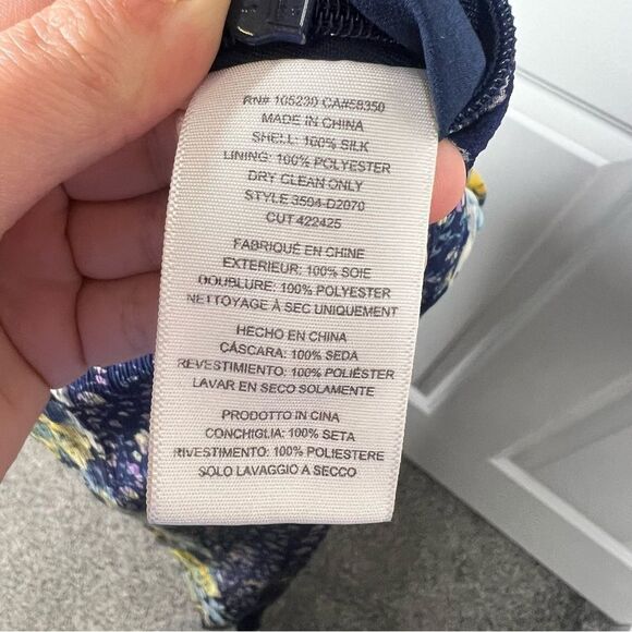 Sz 6 Joie Sleeveless Annati 100% Silk Maxi Floral Halter Dress $429 MSRP - Picture 10 of 11